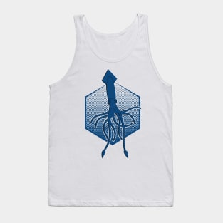 Giant squid and  the Deep blue sea Tank Top